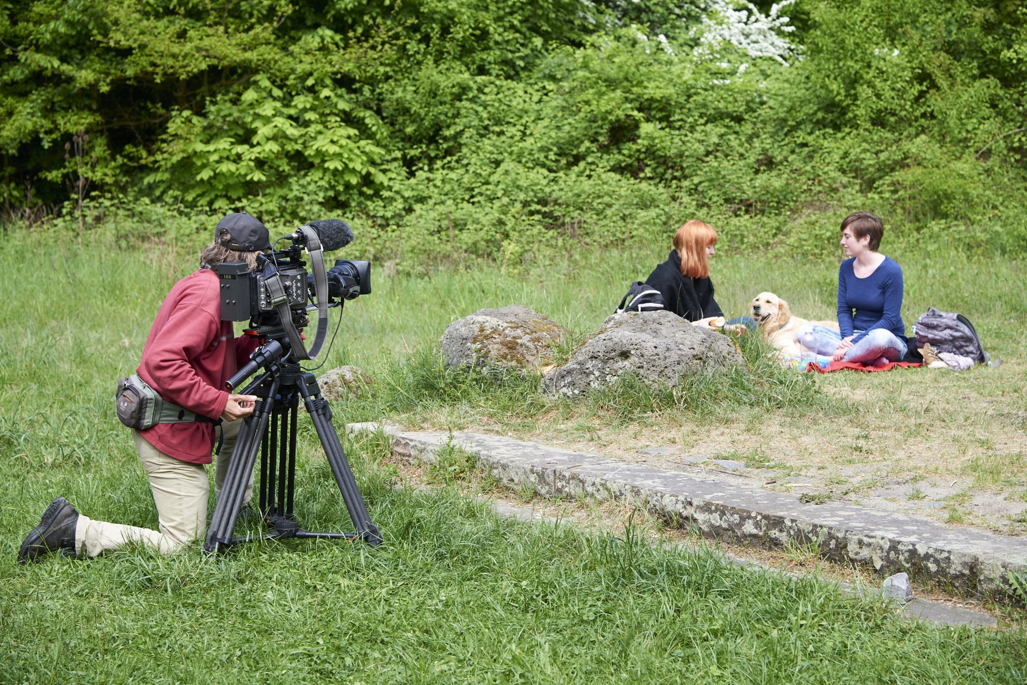 Die Picknick-Szene.
